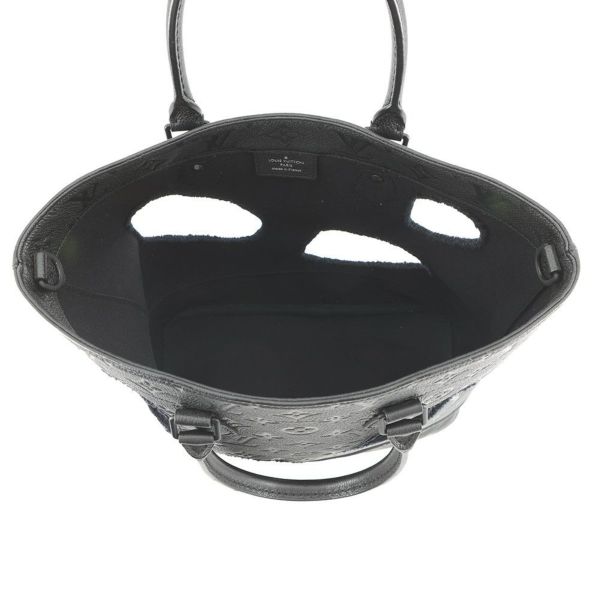ルイヴィトン トートバッグ モノグラム・アンプラント ウィズ ホールズ PM M45887 コムデギャルソン 川久保玲 コラボ 黒 ブラック
