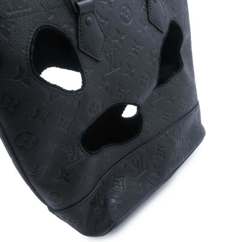 ルイヴィトン トートバッグ モノグラム・アンプラント ウィズ ホールズ PM M45887 コムデギャルソン 川久保玲 コラボ 黒 ブラック