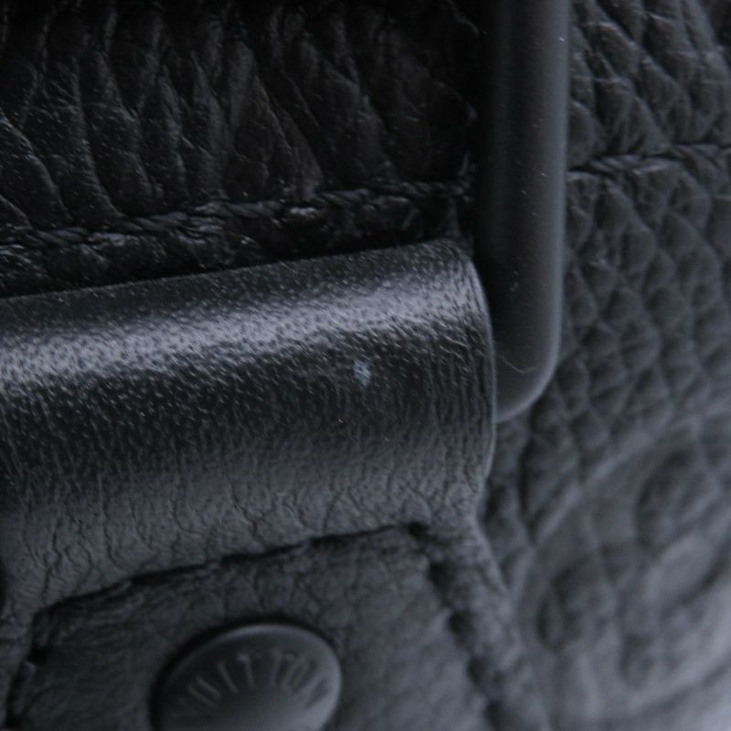 ルイヴィトン トートバッグ モノグラム・アンプラント ウィズ ホールズ PM M45887 コムデギャルソン 川久保玲 コラボ 黒 ブラック