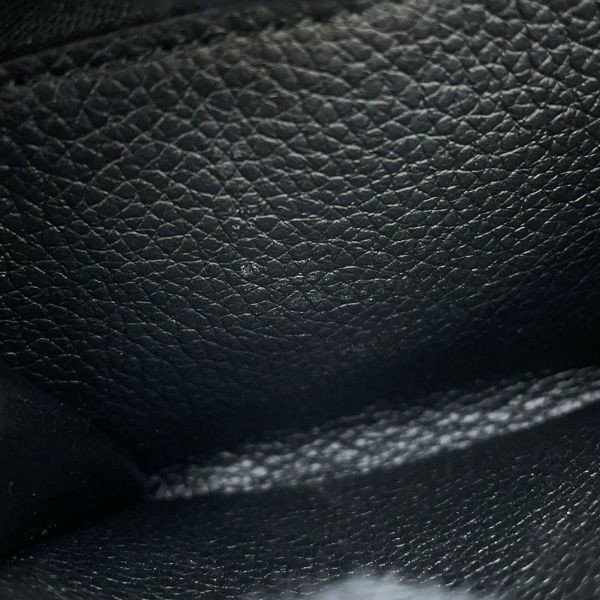 ルイヴィトン 二つ折り財布 モノグラム・アンプラント LV × YK ポルトフォイユ・クレア M81907 日本限定 草間彌生 黒 ブラック