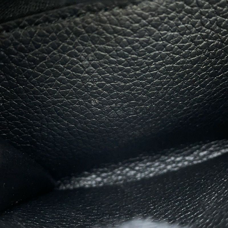 ルイヴィトン 二つ折り財布 モノグラム・アンプラント LV × YK ポルトフォイユ・クレア M81907 日本限定 草間彌生 黒 ブラック