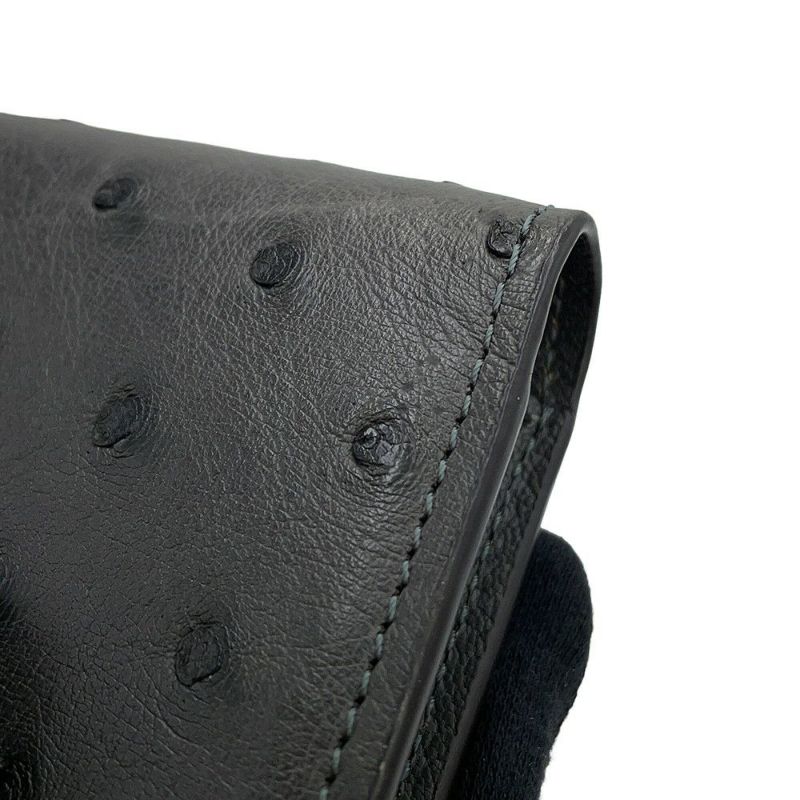 ルイヴィトン 長財布 オーストリッチ ポルトフォイユ・ブラザ LOUIS VUITTON メンズ