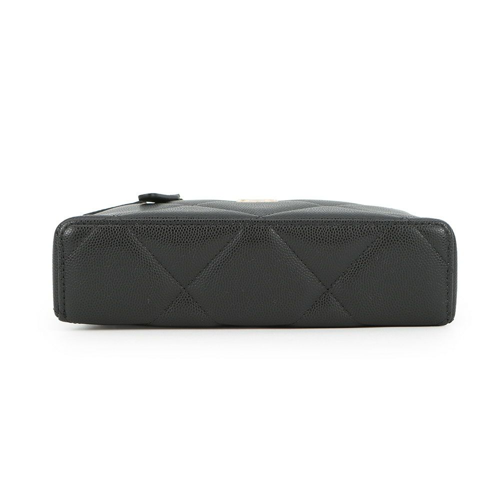 シャネル チェーンショルダーバッグ マトラッセ ヴァニティ ココマーク キャビアスキン AP4936 CHANEL 黒 バニティ 2way