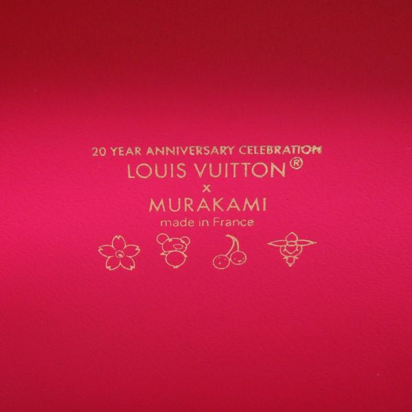 ルイヴィトン ハンドバッグ モノグラム・マルチカラー LV×TM プティット・ヴァリーズ M13125 2way ホワイト 白  村上隆 コラボ