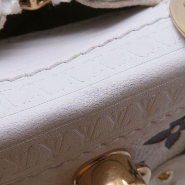 ルイヴィトン ショルダーバッグ モノグラム・マルチカラー LV×TM サイドトランクMM M4635 2way ホワイト 白  村上隆 コラボ