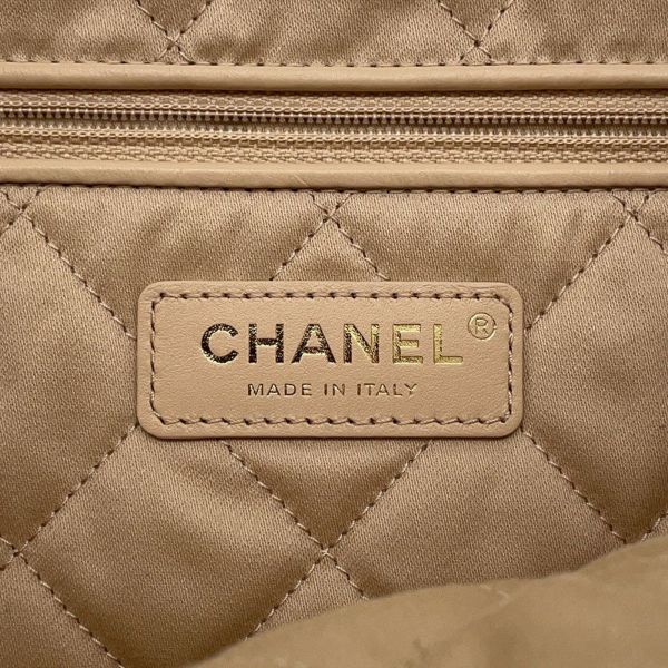 シャネル チェーンショルダーバッグ CHANEL22 スモール カーフスキン AS3260 CHANEL ポーチ付き 白