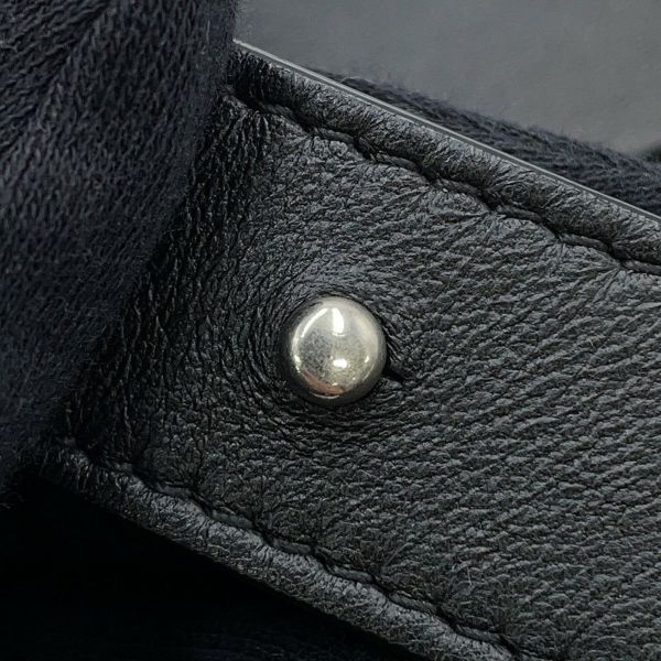 ボッテガヴェネタ ショルダーバッグ マキシイントレチャート カセット ラムスキン 578004 BOTTEGA VENETA 黒