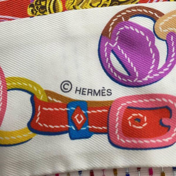 エルメス スカーフ ツイリー ツインズ ブリッド・ドゥ・ガラ HERMES シルクツイル 刺繍 2023春夏