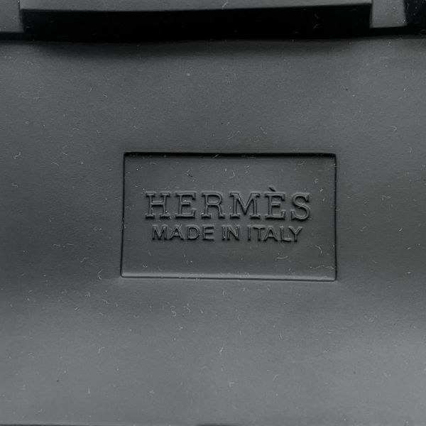 エルメス ショートブーツ フレッシュ パラシュートファブリック レディースサイズ36 HERMES 靴 黒