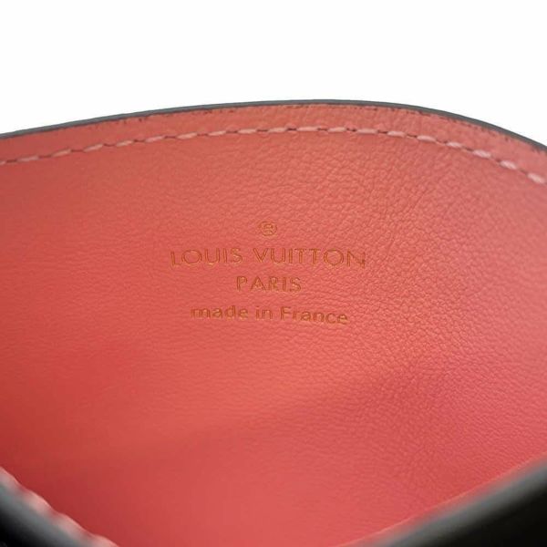 ルイヴィトン カードケース モノグラム・キャンバス ポルト カルト LV サイド アップ M81478 パスケース 黒