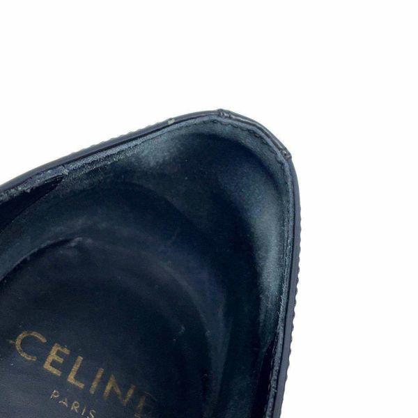 セリーヌ ローファー バルキー ダービースタッズシューズ レディースサイズ39 351973602C CELINE 靴 黒