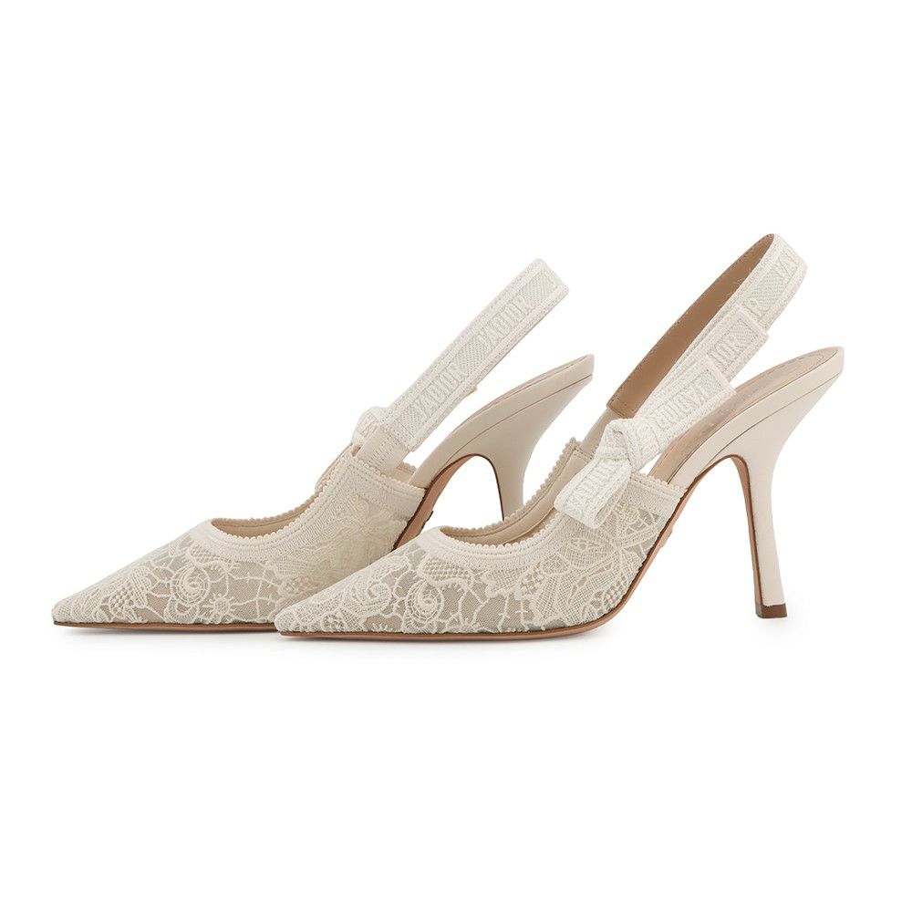 クリスチャン・ディオール パンプス J'ADIOR スリングバック シースルー レディースサイズ39 Christian Dior