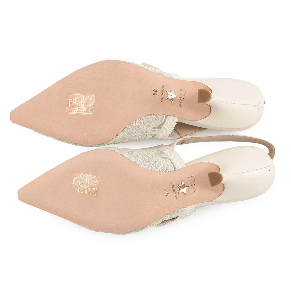 クリスチャン・ディオール パンプス J'ADIOR スリングバック シースルー レディースサイズ39 Christian Dior