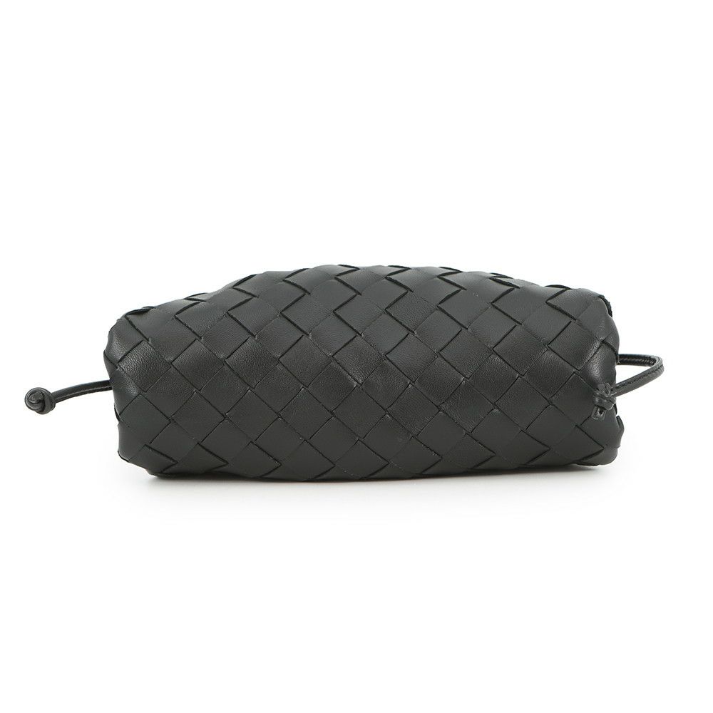 ボッテガヴェネタ ショルダーバッグ ミニ ザ・ポーチ 585852 BOTTEGA VENETA 黒