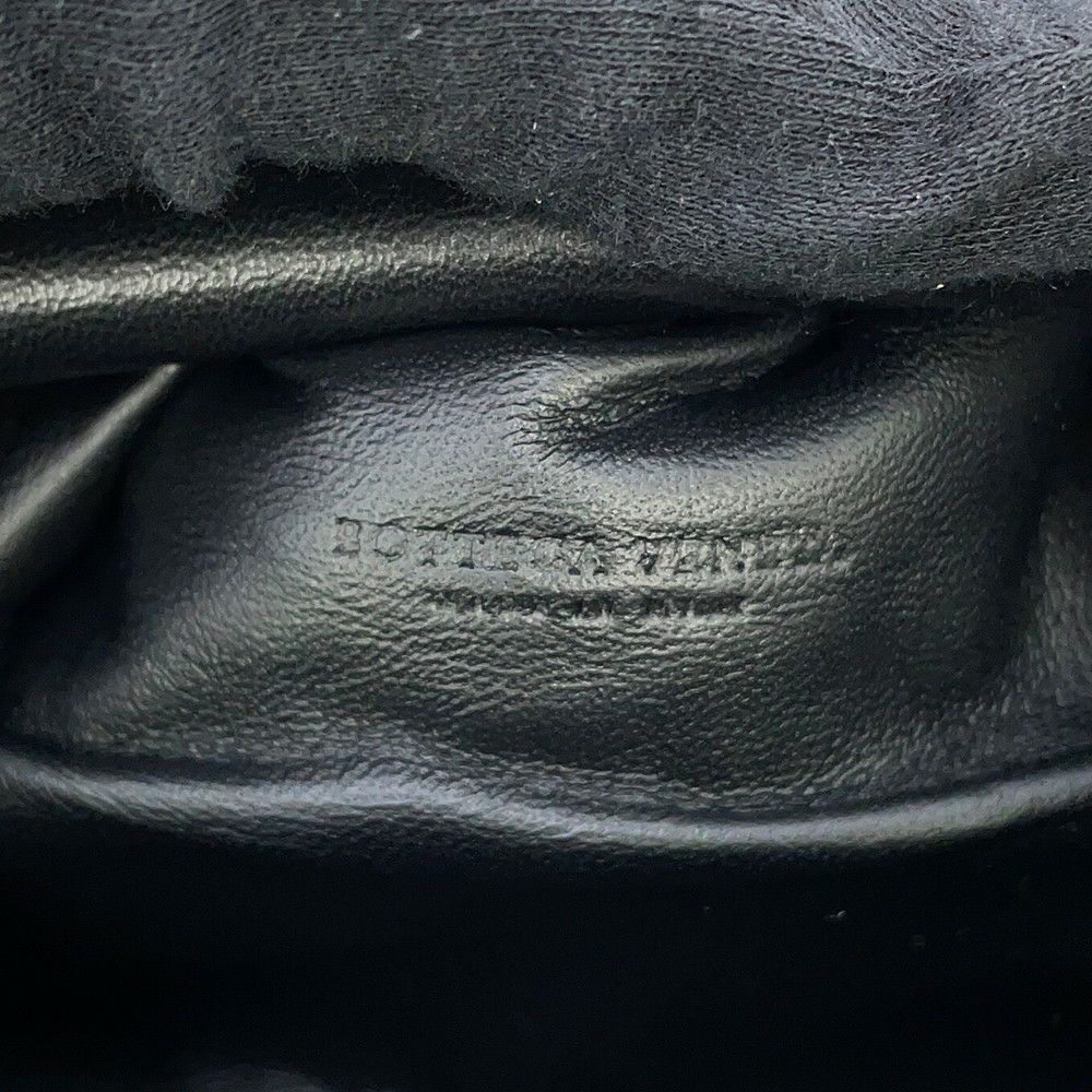 ボッテガヴェネタ ショルダーバッグ ミニ ザ・ポーチ 585852 BOTTEGA VENETA 黒