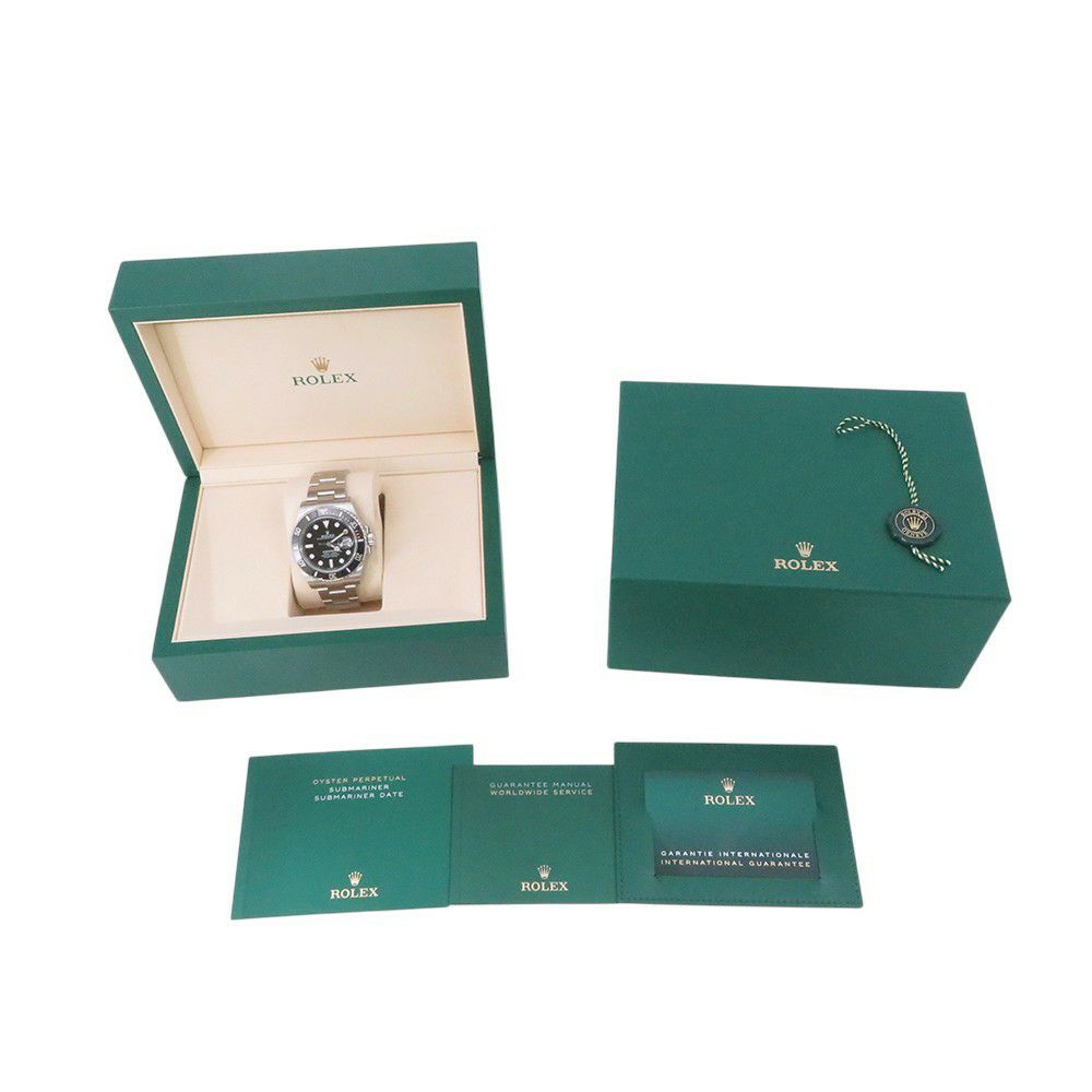 ロレックス サブマリーナ デイト ランダムシリアル ルーレット 126610LN  ROLEX 腕時計 黒文字盤