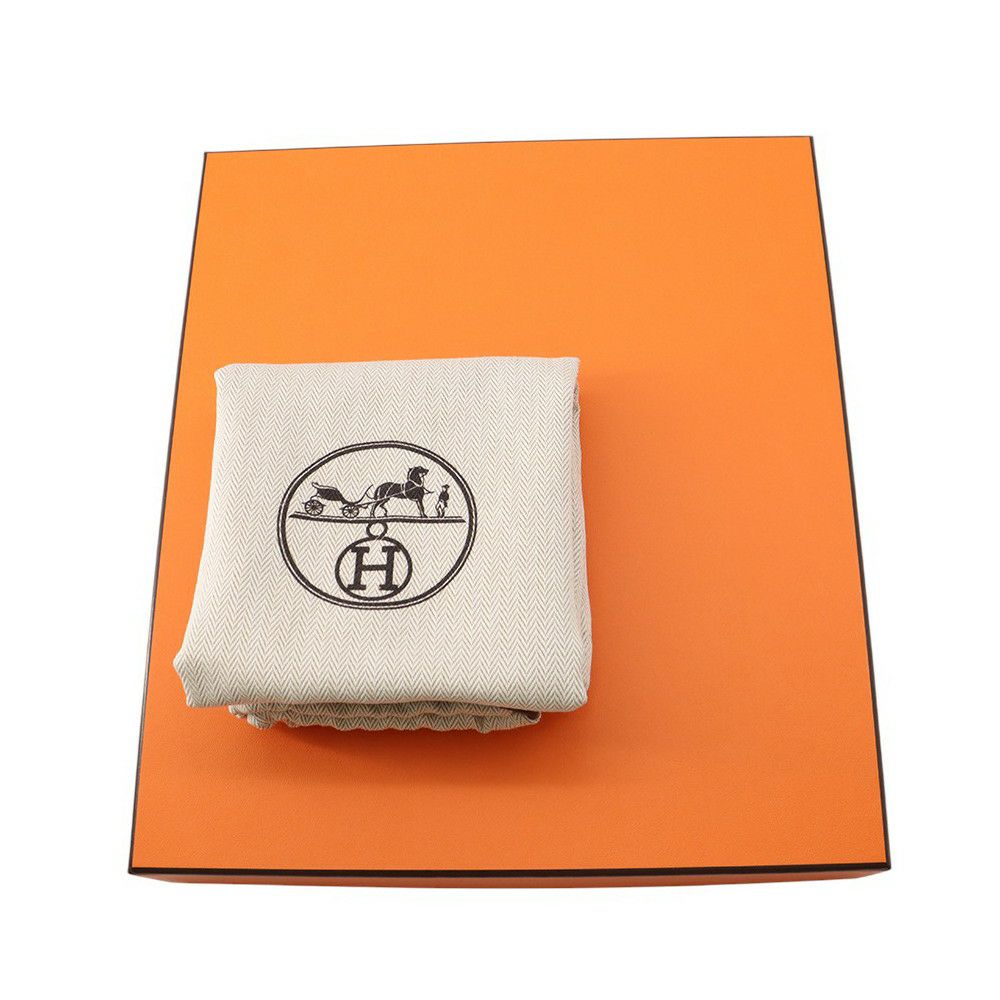 エルメス ネオ・ガーデン 23 ガーデンパーティ アルドワーズ/エクリュ/シルバー金具 トワルアッシュヴァイキング/ネゴンダ K刻印