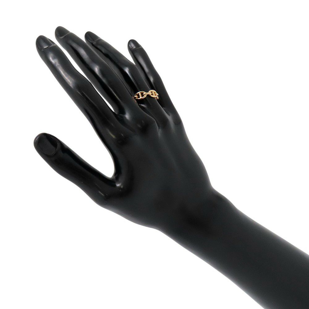 エルメス リング シェーヌダンクル アンシェネPM Enchainee K18PGピンクゴールド リングサイズ53 HERMES ジュエリー