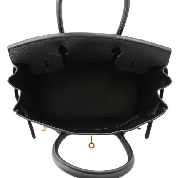 エルメス バーキン30 ブラック/ゴールド金具 トゴ C刻印 HERMES Birkin ハンドバッグ 黒