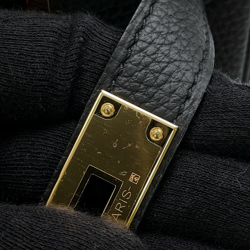 エルメス バーキン30 ブラック/ゴールド金具 トゴ C刻印 HERMES Birkin ハンドバッグ 黒