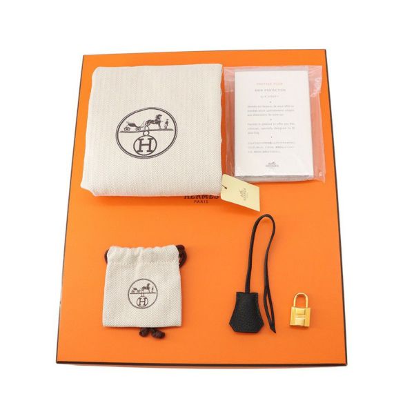 エルメス バーキン30 ブラック/ゴールド金具 トゴ C刻印 HERMES Birkin ハンドバッグ 黒