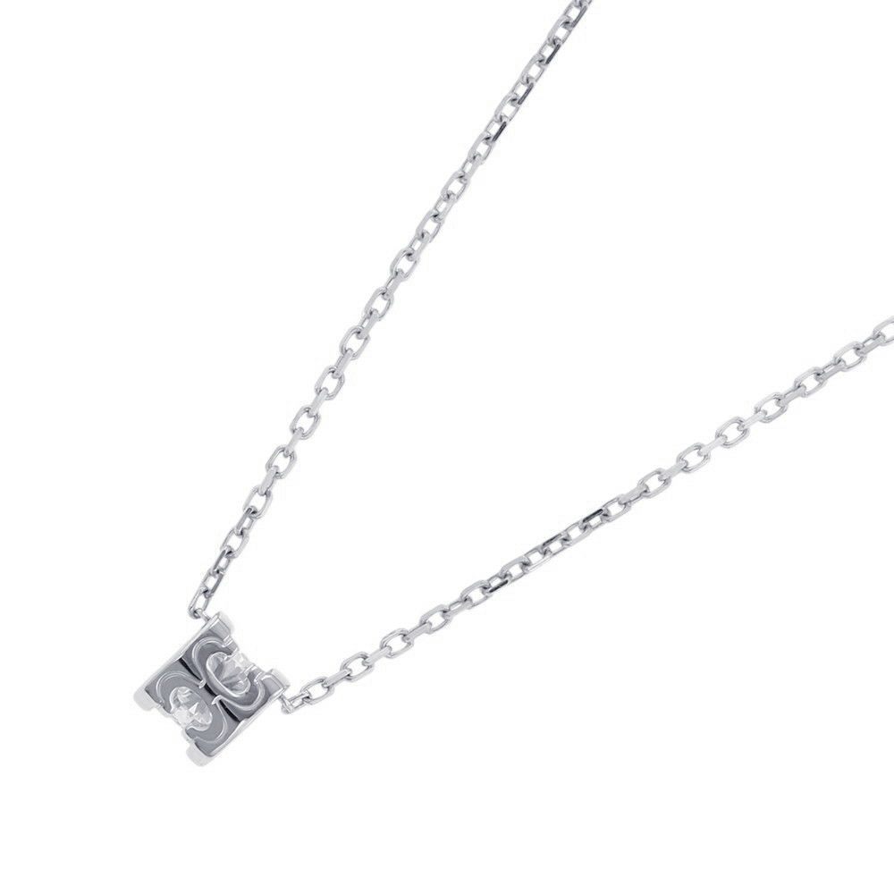カルティエ ネックレス C ドゥ カルティエ ダイヤ0.23ct K18WG CRN7413700 Cartier GIA鑑定書付き