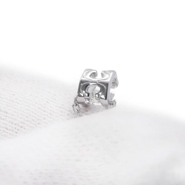 カルティエ ネックレス C ドゥ カルティエ ダイヤ0.23ct K18WG CRN7413700 Cartier GIA鑑定書付き