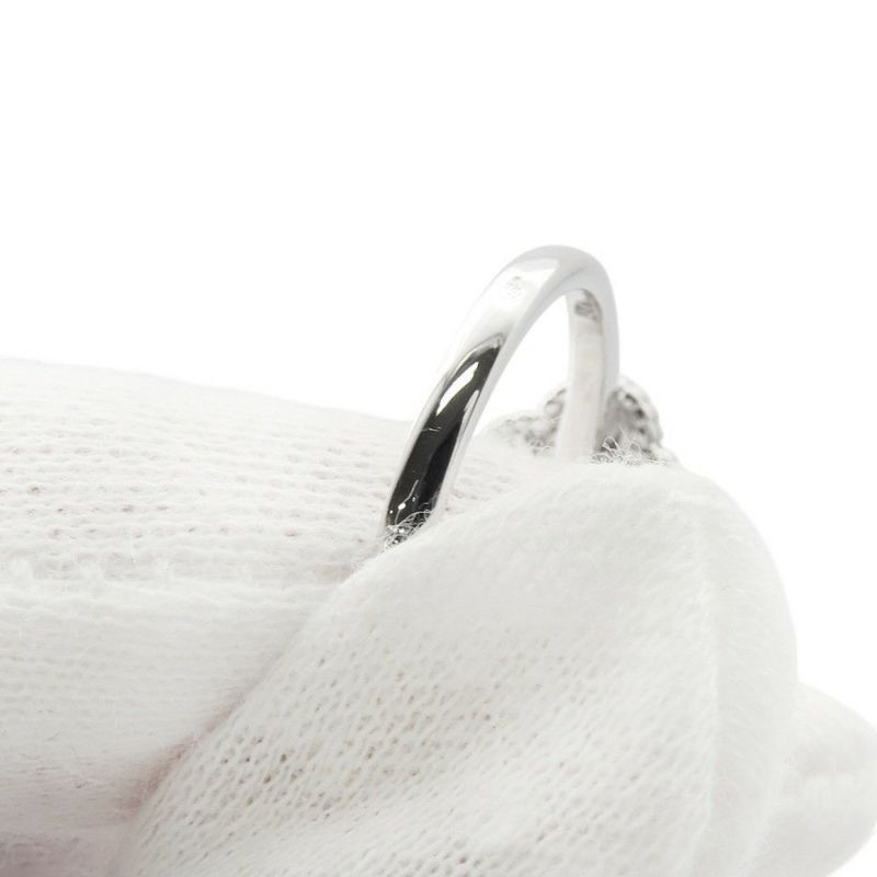 ヴァンクリ リング スウィート アルハンブラ リング ダイヤ12P 計0.08ct K18WG リングサイズ47 VCARO85800