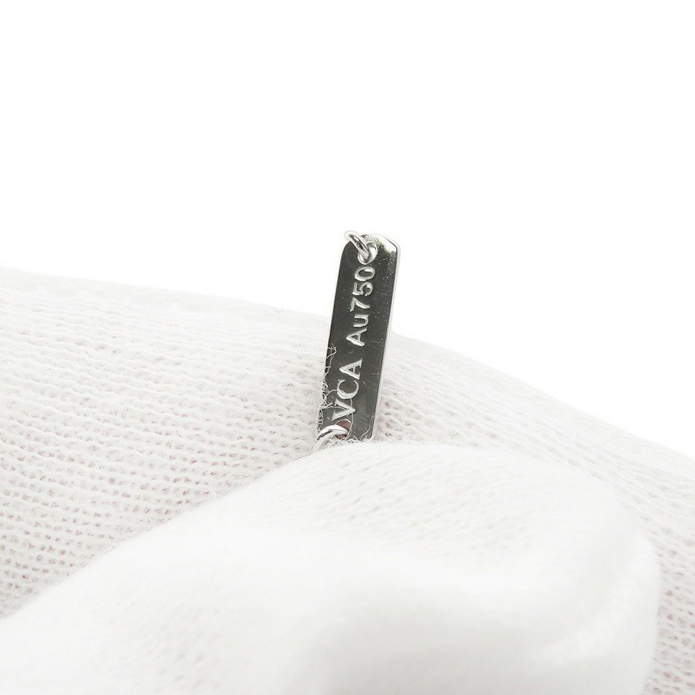 ヴァンクリーフ&アーペル ネックレス ヴィンテージアルハンブラ K18WG マザーオブパール VCARF48700 ペンダント