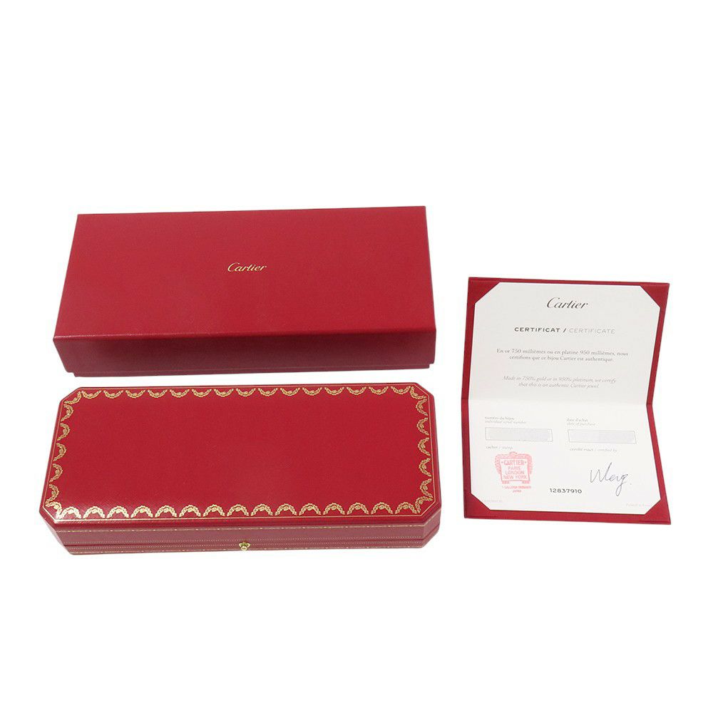 カルティエ ブレスレット トリニティ クッション K18YG/K18PG/K18WG サイズ18 B6080818 Cartier ジュエリー