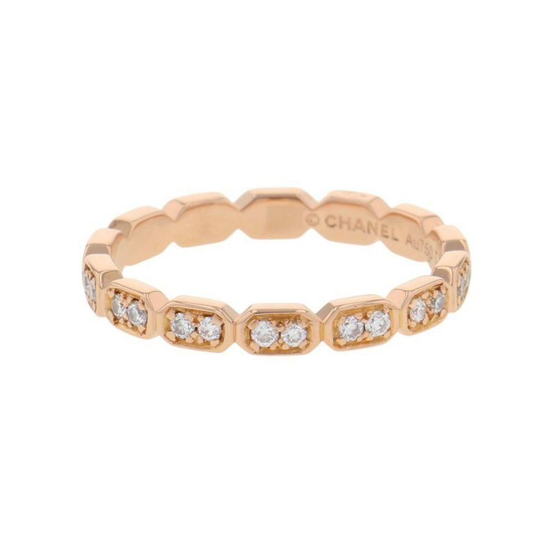 シャネル リング プルミエール プロメス ダイヤリング ダイヤモンド K18PGピンクゴールド リングサイズ51 CHANEL 指輪