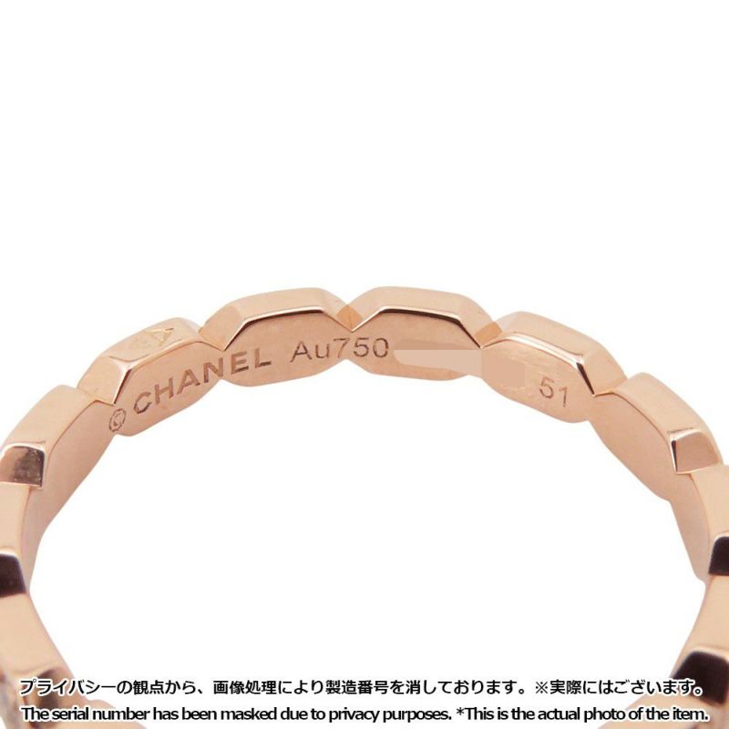 シャネル リング プルミエール プロメス ダイヤリング ダイヤモンド K18PGピンクゴールド リングサイズ51 CHANEL 指輪