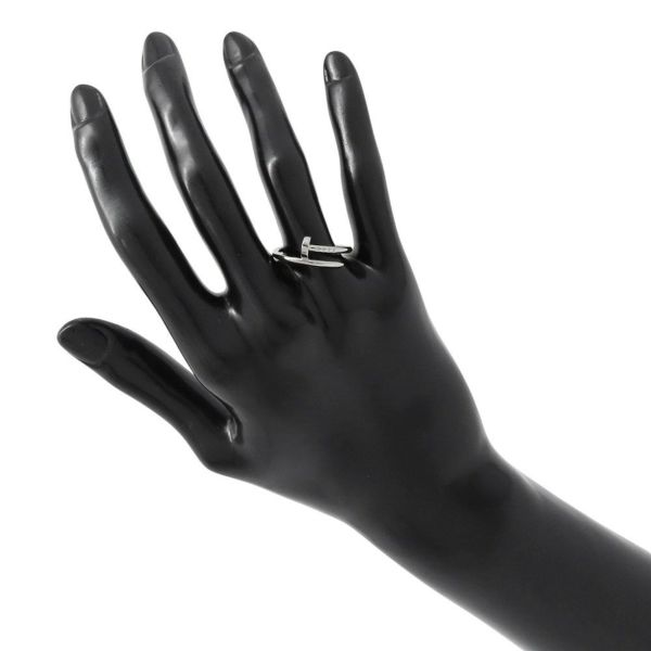 カルティエ リング ジュストアンクル K18WGホワイトゴールド スモールモデル SM リングサイズ55 B4226000 Cartier 指輪