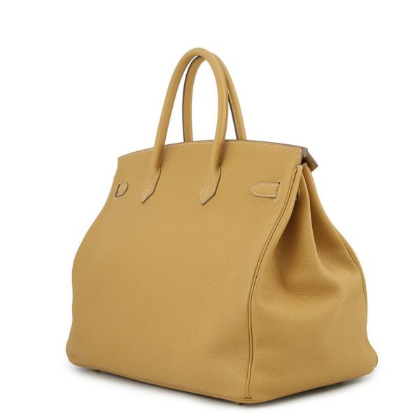 エルメス バーキン40 ナチュラルサブレ/ゴールド金具 トゴ B刻印 HERMES Birkin ハンドバッグ