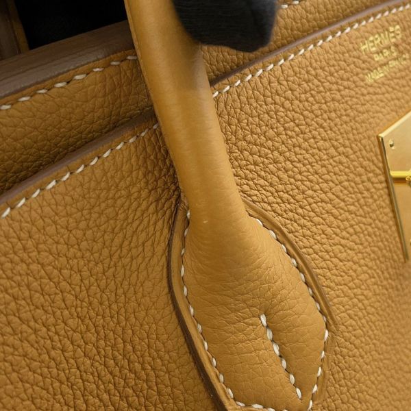 エルメス バーキン40 ナチュラルサブレ/ゴールド金具 トゴ B刻印 HERMES Birkin ハンドバッグ