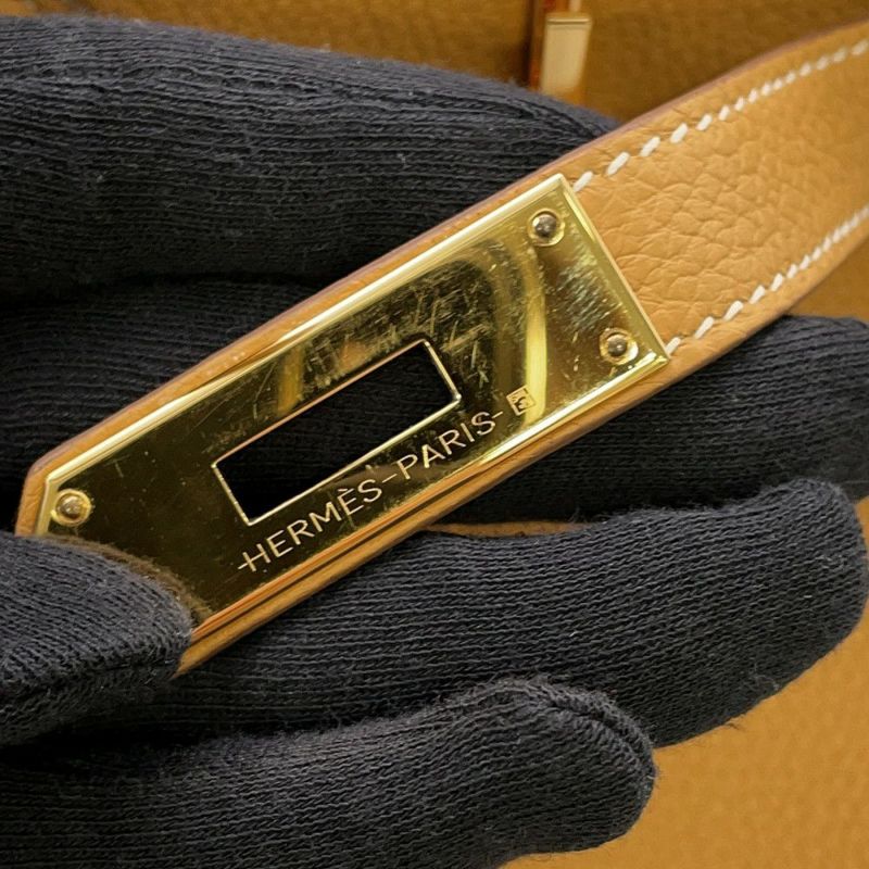 エルメス バーキン40 ナチュラルサブレ/ゴールド金具 トゴ B刻印 HERMES Birkin ハンドバッグ