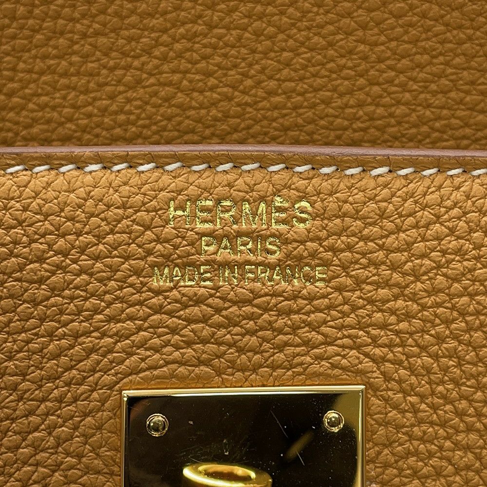 エルメス バーキン40 ナチュラルサブレ/ゴールド金具 トゴ B刻印 HERMES Birkin ハンドバッグ