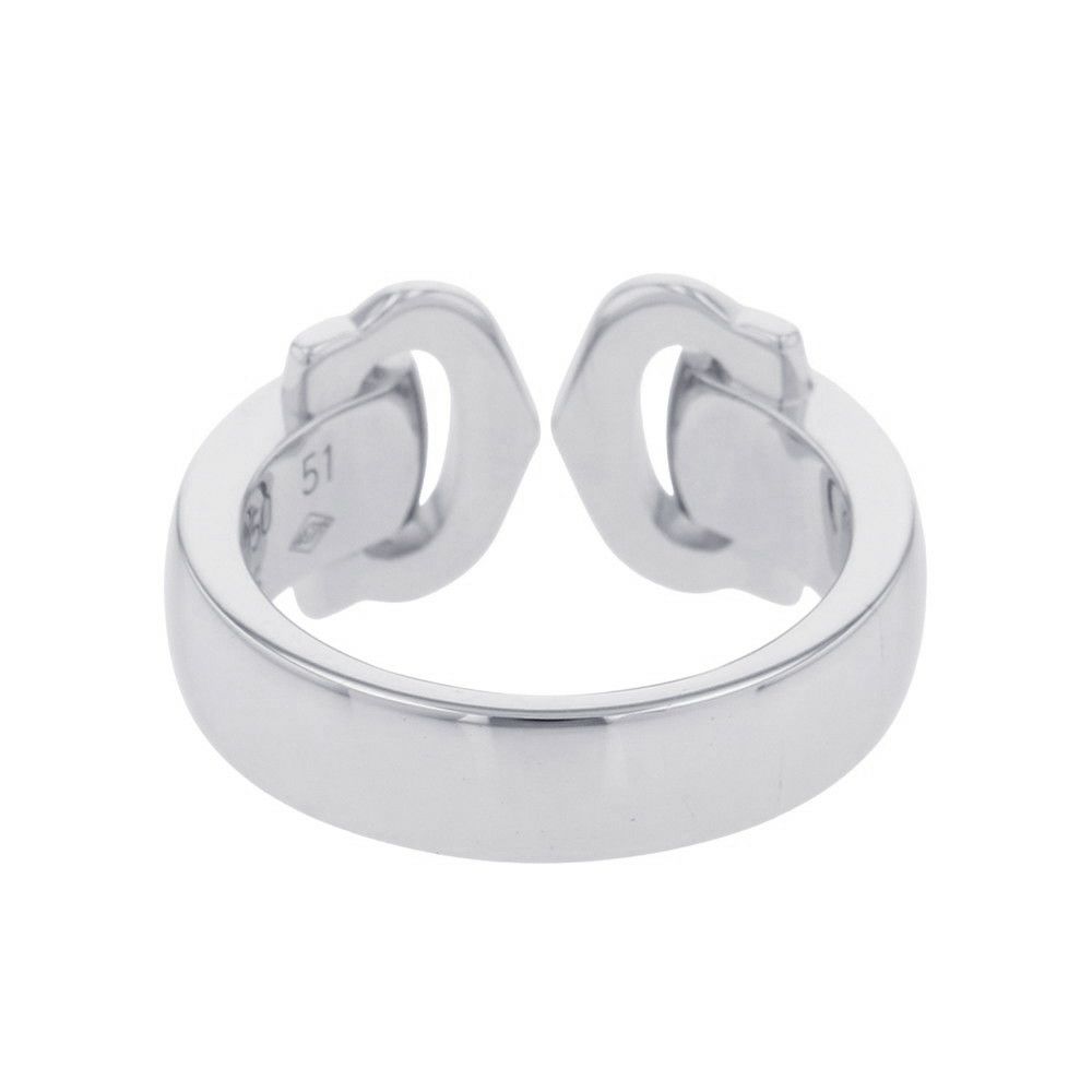 カルティエ リング 2C ブークルセ リング ダイヤモンド K18WG B4071000 Cartier 指輪