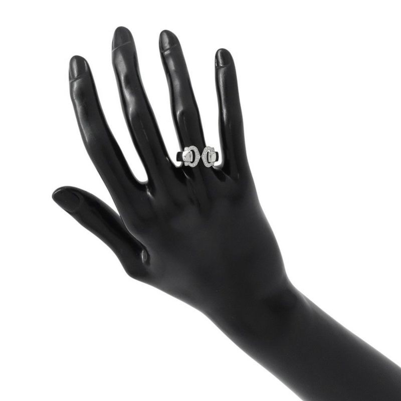 カルティエ リング 2C ブークルセ リング ダイヤモンド K18WG B4071000 Cartier 指輪