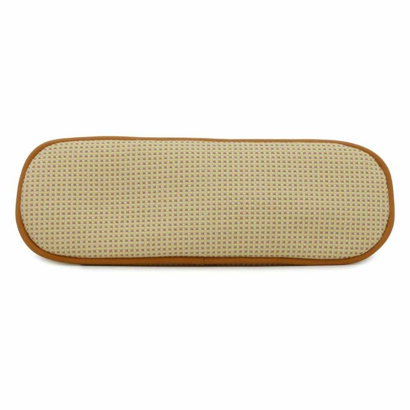 エルメス ポーチ ボリード ポーチ クレイジーH ミニ シトロン/オークル/シルバー金具 コットン HERMES