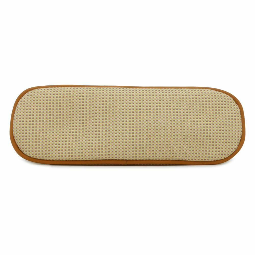 エルメス ポーチ ボリード ポーチ クレイジーH ミニ シトロン/オークル/シルバー金具 コットン HERMES