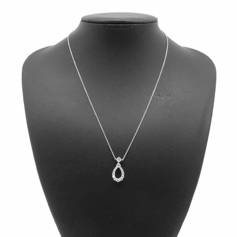 ハリーウィンストン ネックレス ループ・ペンダント エクストララージ ダイヤモンド 15P 計約0.96ct Pt950プラチナ PEDPPLXLLP