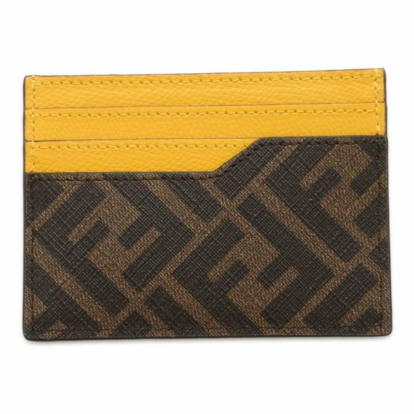 フェンディ カードケース ロゴ レザー 7M0333 FENDI 定期入れ