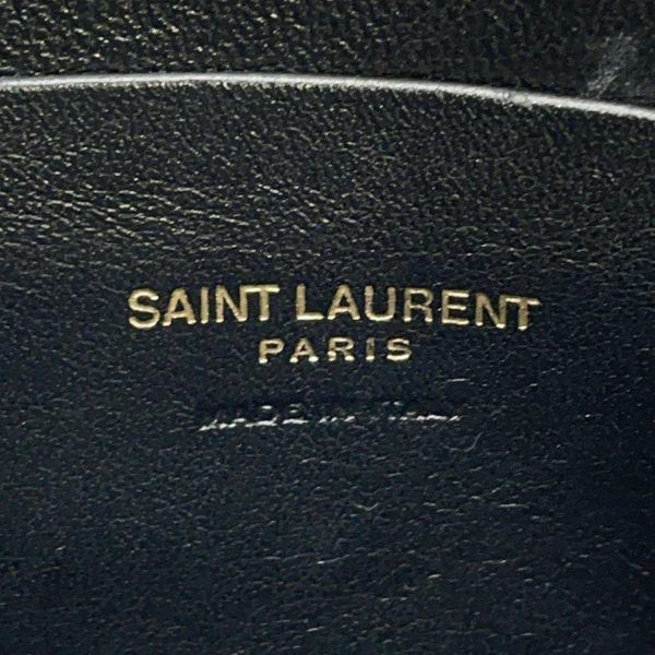 サンローランパリ チェーンショルダーバッグ ルー LOU 612579 SAINT LAURENT PARIS ミニバッグ 黒