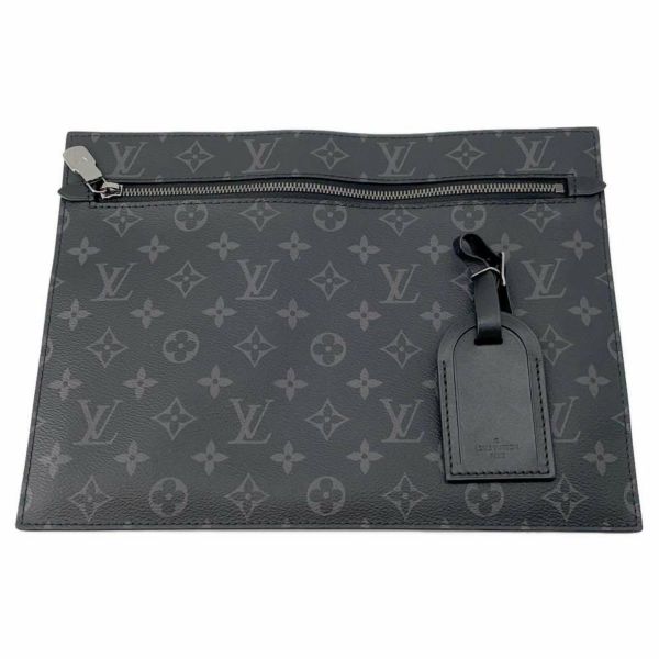 ルイヴィトン トートバッグ モノグラム・エクリプス グラン・サック M44733 LOUIS VUITTON ブラック 黒