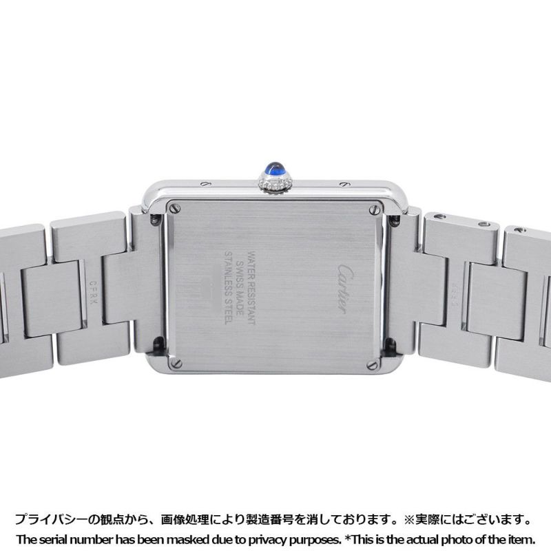 カルティエ タンク ソロ ウォッチ LM W5200014 Cartier 腕時計 ウォッチ クォーツ シルバー文字盤