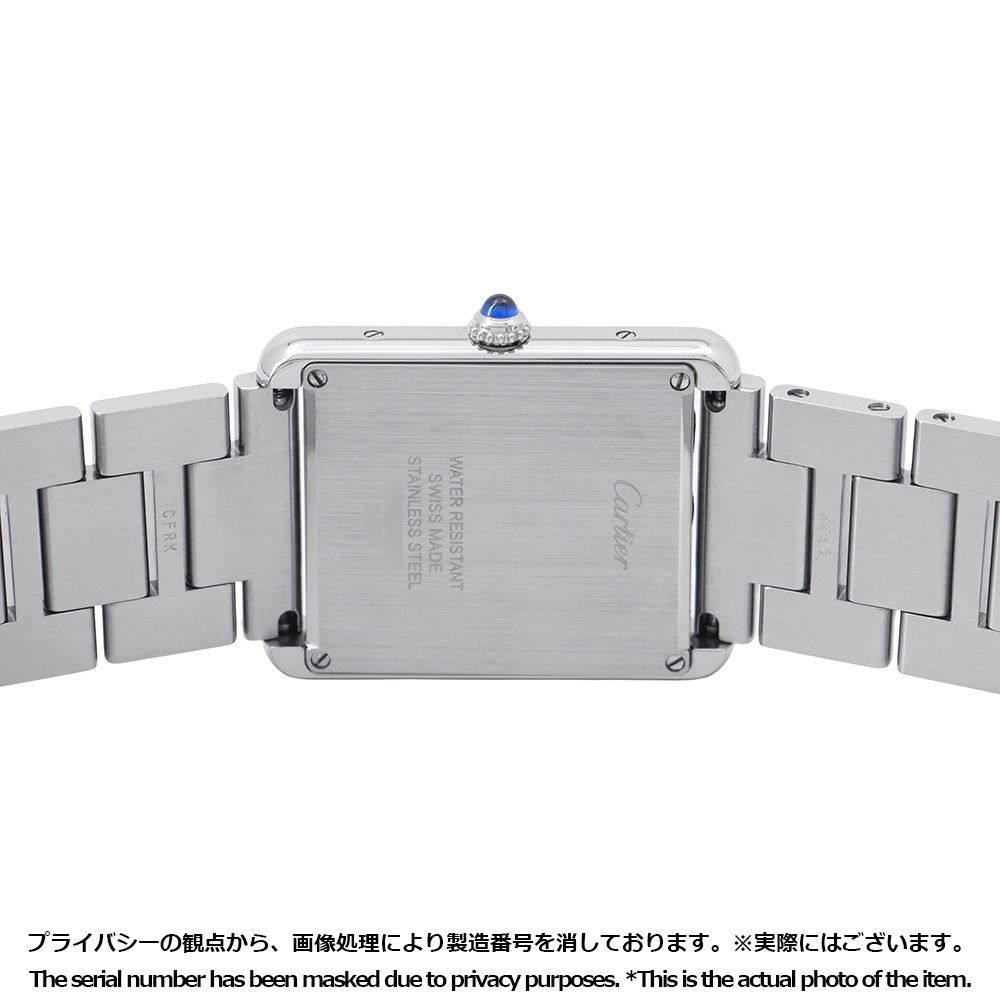 カルティエ タンク ソロ ウォッチ LM W5200014 Cartier 腕時計 ウォッチ クォーツ シルバー文字盤