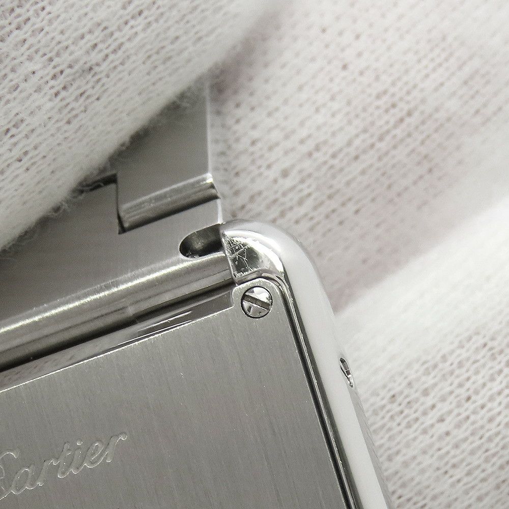 カルティエ タンク ソロ ウォッチ LM W5200014 Cartier 腕時計 ウォッチ クォーツ シルバー文字盤