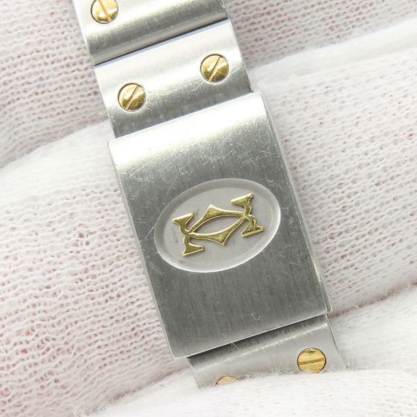 カルティエ サントスガルベ SM W20012C4 Cartier 腕時計 アイボリー文字盤 クォーツ