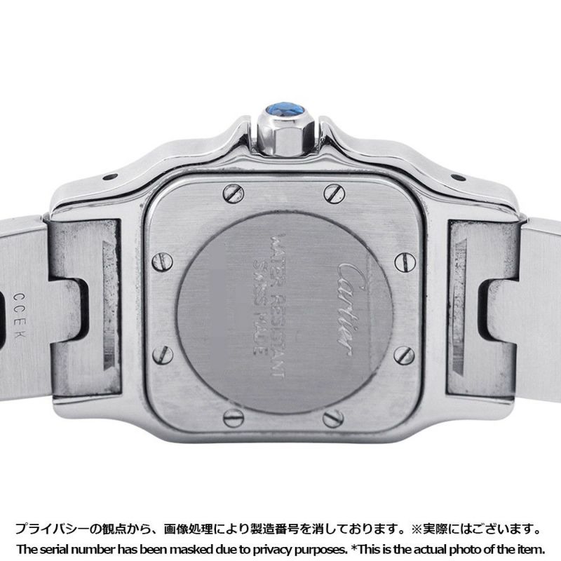 カルティエ サントスガルベ SM W20017D6 Cartier 腕時計 ウォッチ クォーツ 白文字盤
